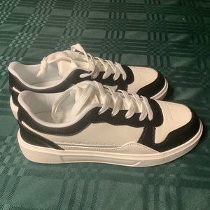 Black and White Sneakers